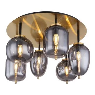 GLOBO BLACKY I 15345-6DMM Lampa sufitowa