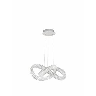 Luces Exclusivas SINALOA LE42923 LAMPA WISZĄCA LED srebrny
