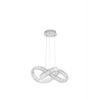 Luces Exclusivas SINALOA LE42923 LAMPA WISZĄCA LED srebrny