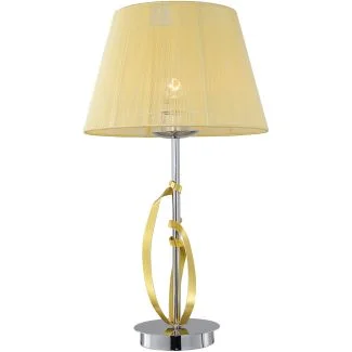 CANDELLUX 41-55071 DIVA LAMPKA GABINETOWA 1X60W E27 CHROM/MIEDŹ
