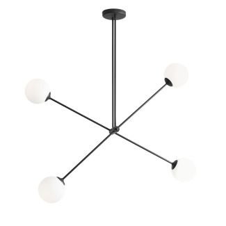 ALDEX 1081PL-L1 PLAFON OHIO 4 CZARNA