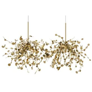 MOOSEE MSE1501100460 Lampa wisząca MONETE złota