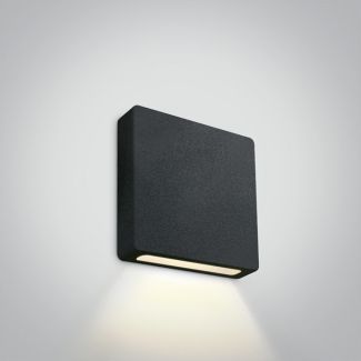 ONE LIGHT 68074A/B/W Stavri czarny wpust ścienny LED 3000K 2W 700mA IP65