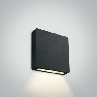 ONE LIGHT 68074A/B/W Stavri czarny wpust ścienny LED 3000K 2W 700mA IP65