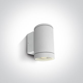 ONE LIGHT 67400D/W Collio biały zewnętrzny cylinder ścienny PAR30, E27 IP65
