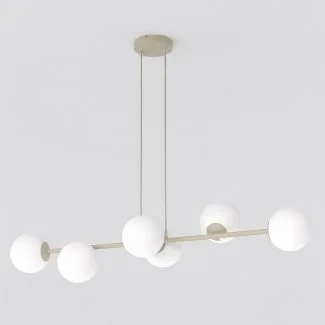 EMIBIG 1640/6 MAGNUS 6 MOKKA OPAL LAMPA WISZĄCA