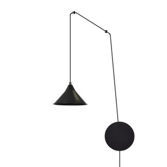 EMIBIG 160/1 ABRAMO 1 BLACK LAMPA WISZĄCA