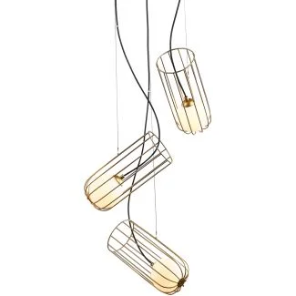 ITALUX Coco MDM-3941/3 GD lampa wisząca