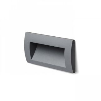 RENDL R12538 GORDIQ L wpuszczana antracyt 230V LED 3W IP65 3000K