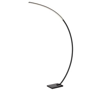 LUCIDE CURVE 44700/11/30 LAMPA PODŁOGOWA czarny