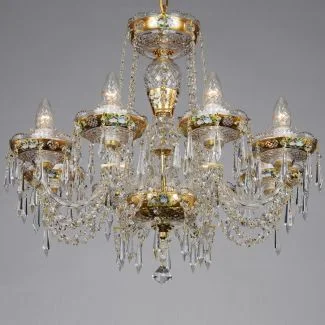 ECRYSTAL ZYR-08 Crystal-gilded