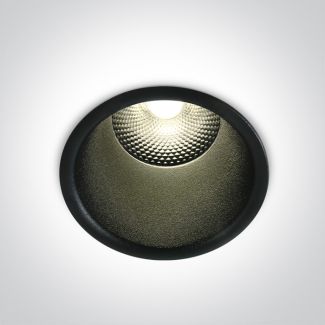 ONE LIGHT 10115FD/B/W Alektora 2 czarny wpust COB LED 3000K 15W
