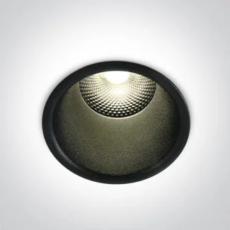 ONE LIGHT 10115FD/B/W Alektora 2 czarny wpust COB LED 3000K 15W