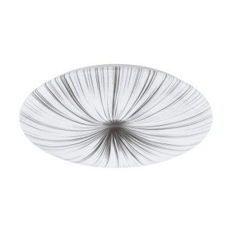 EGLO 98326 LAMPA NIEVES OPRAWA ŚCIENNA / SUFITOWA LED-DL Ø510 WEISS/SILBER NIEVES