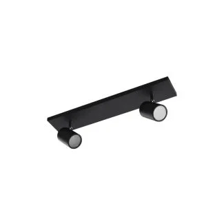 AZZARDO AZ4137 NOEMIE 2 BK DECORATIVE TOP / WALL BLACK