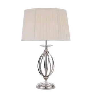 ELSTEAD AEGEAN AG/TL POL NICKEL 1Lt Table Lamp
