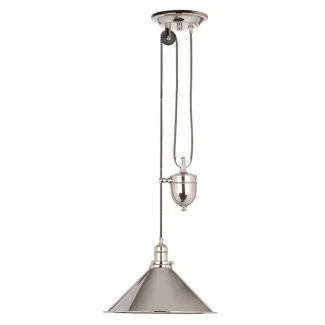 ELSTEAD PROVENCE PV/P PN 1Lt Rise & Fall Pendant