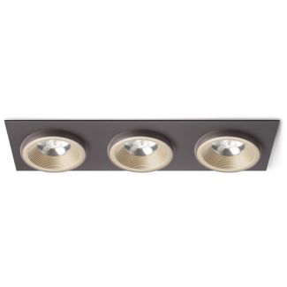 RENDL R13261 SHARM SQ III wpuszczana perłowo-złota/brązowa 230V LED 3x10W 24° 3000K
