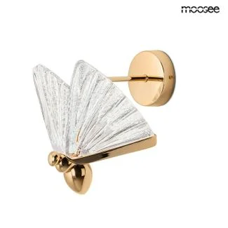 MOOSEE MSE010100324 MOOSEE lampa ścienna BUTTERFLY M złota