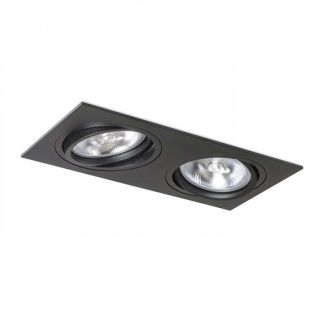 RENDL R12705 PASADENA G53 SQ II czarna 12V G53 2x50W