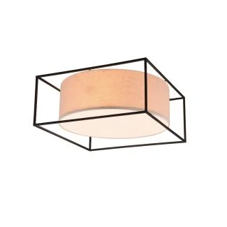 TRIO ROSS 603100344 lampa sufitowa czarny