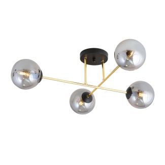 EMIBIG 1269/4 LAMPA SUFITOWA MAGNUM 4 BL GRAFIT