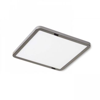 RENDL R12781 HUE SQ 17 wpuszczana czarny chrom 230V LED 18W 3000K