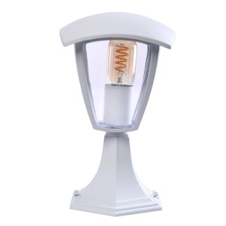MILAGRO EKO3513 Lampa ogrodowa stojąca FOX WHITE 1xE27 Mała