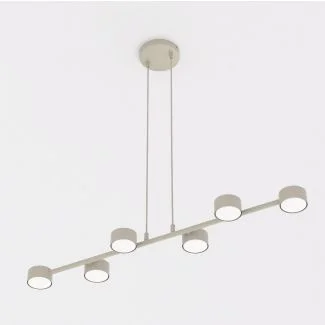 EMIBIG 1707/6 MEGARA 6 MOKKA Lampa wisząca