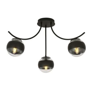 EMIBIG 1111/3 LAMPA SUFITOWA BOSTON 3 BLACK/STRIPE