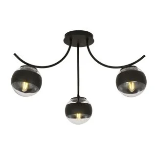 EMIBIG 1111/3 LAMPA SUFITOWA BOSTON 3 BLACK/STRIPE