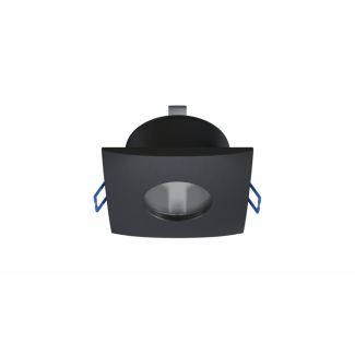 LED LABS 20-0002-04 Oprawa sufitowa XANA odlew kwadrat stała czarna IP44