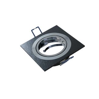 LED LABS 20-1220-07 Oprawa sufitowa GABI kwadrat ruchoma czarna szczot.