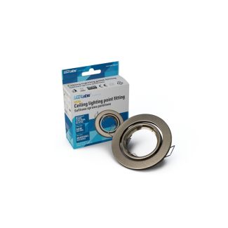 LED LABS 20-1410-15 Oprawa sufitowa VEPA okrągła ruchoma chrom satyna