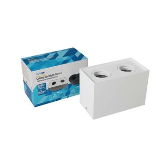 LED LABS 20-2120-24 Oprawa sufitowa natynkowa KALA 2x kwadrat biała