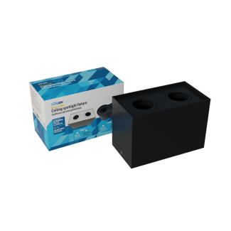 LED LABS 20-2220-25 Oprawa sufitowa natynkowa KALA 2x kwadrat czarna