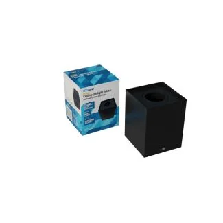 LED LABS 20-2220-29 Oprawa sufitowa natynkowa BERGEN kwadrat czarna