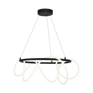 ZUMALINE 20006PL-BK BALBO LAMPA WISZĄCA CZARNA/BLACK