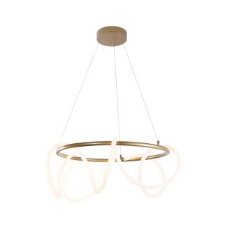 ZUMALINE 20006PL-GD BALBO LAMPA WISZĄCA ZŁOTA/GOLD