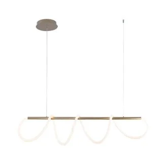 ZUMALINE 20006PM-GD BALBO LAMPA WISZĄCA ZŁOTA/GOLD