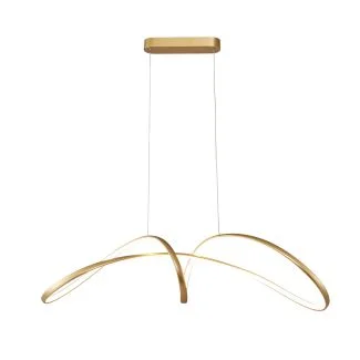 ZUMALINE 20026P-GD FERMI LAMPA WISZĄCA ZŁOTA/GOLD