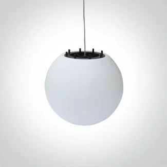 ONE LIGHT 63028B Padi 3 ozodbna biała lampa wisząca E27 IP54 średnica 56cm