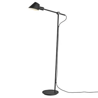 DESIGN FOR THE PEOPLE 2020464003 Lampa podłogowa STAY E27 60W Aluminium Czarny