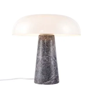 DESIGN FOR THE PEOPLE 2020505010 Lampa stołowa GLOSSY E27 15W Marmur Szary