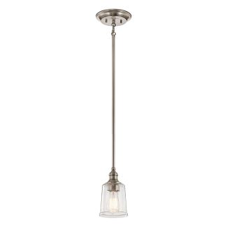 ELSTEAD Waverly KL-WAVERLY-MP-CLP 1 Light Mini Pendant - Classic Pewter