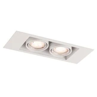 ANTIGO Lampa wpuszczana Ebino 2 - Biała 7316