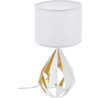 EGLO 43078 TL/1 E27 WEISS/HONIGGOLD CARLTON 5