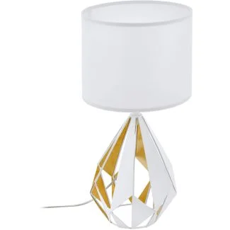 EGLO 43078 TL/1 E27 WEISS/HONIGGOLD CARLTON 5