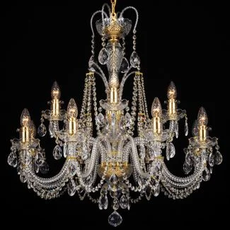 ECRYSTAL ZYR-12 Crystal-DKG (gold tubes)