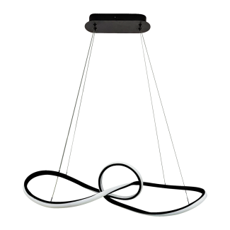 MILAGRO ML8116 Lampa wisząca Marco Black 42W LED